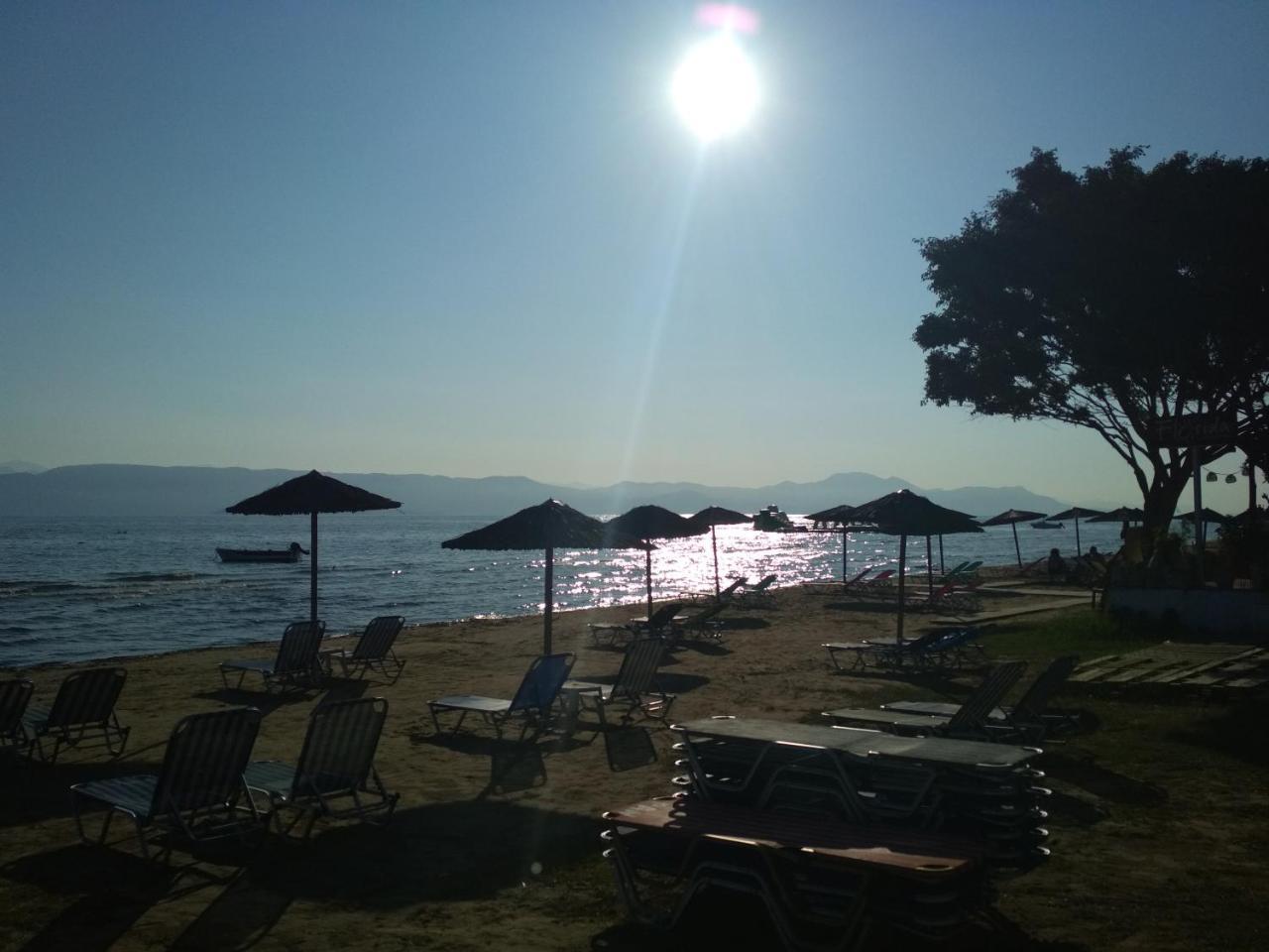 Akti Panela Beach Hotel Kávos Exterior foto